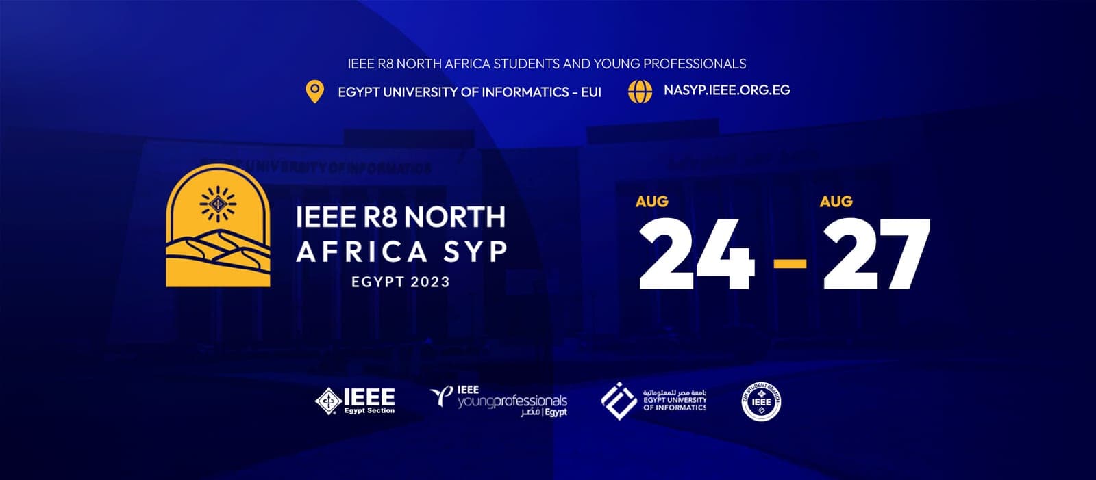 IEEE R8 NASYP 2023 in Cairo, Egypt