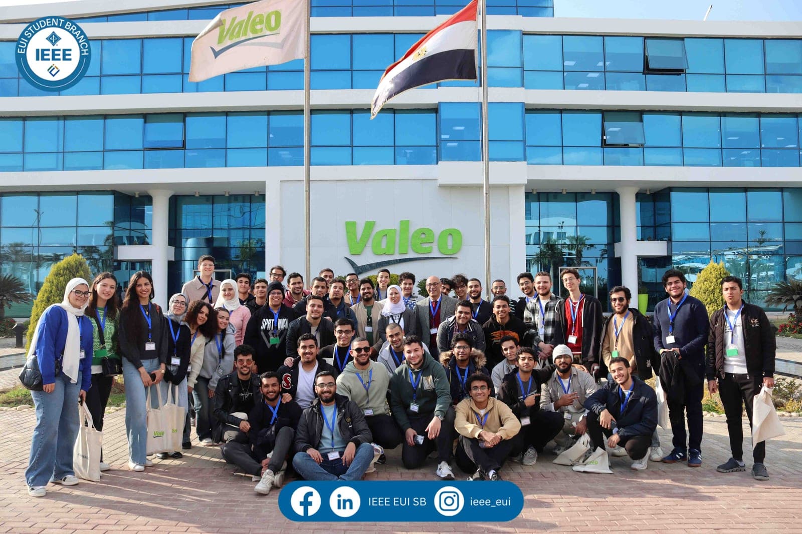 Trip to Valeo by IEEE EUI SB
