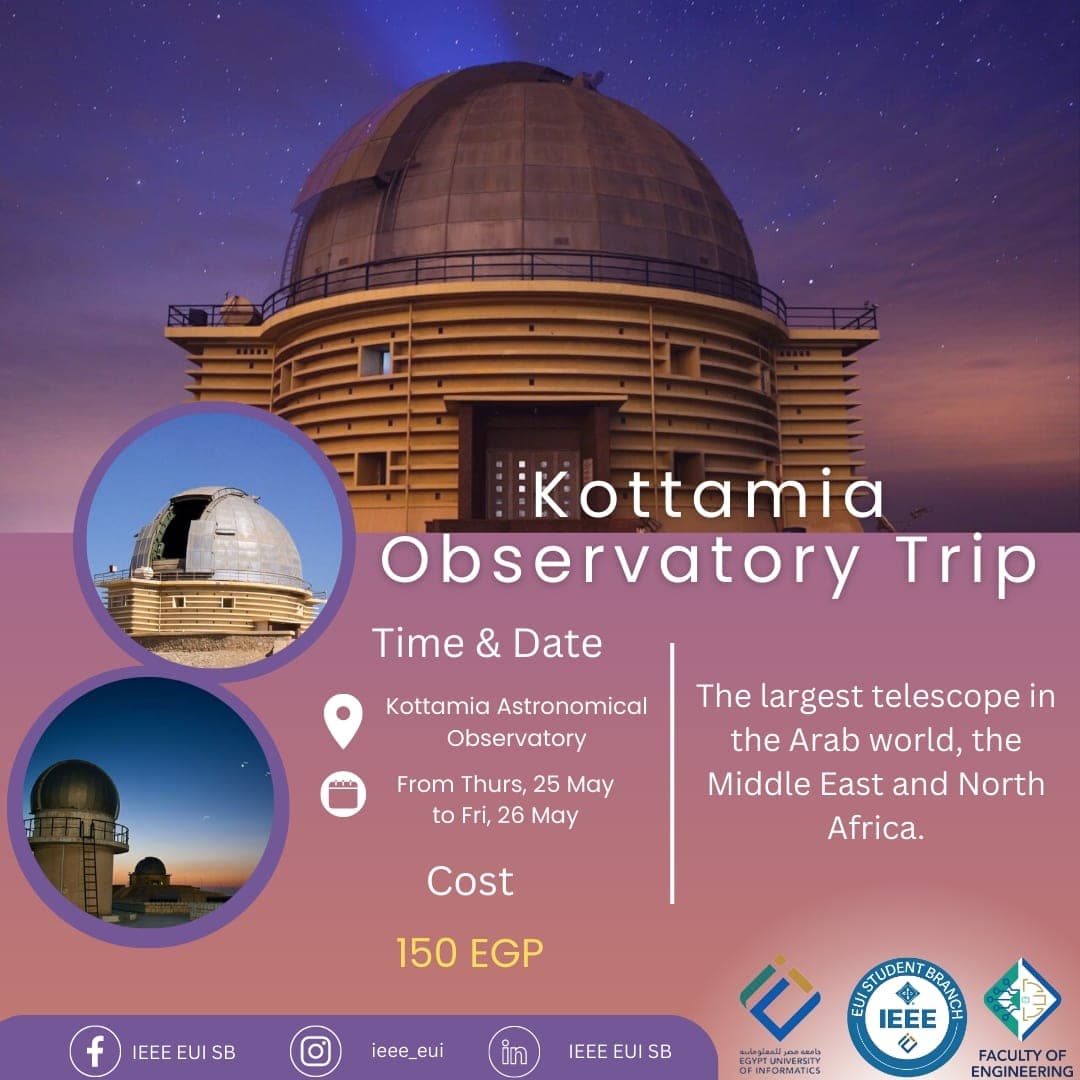 Kottamia Astronomical Observatory Trip
